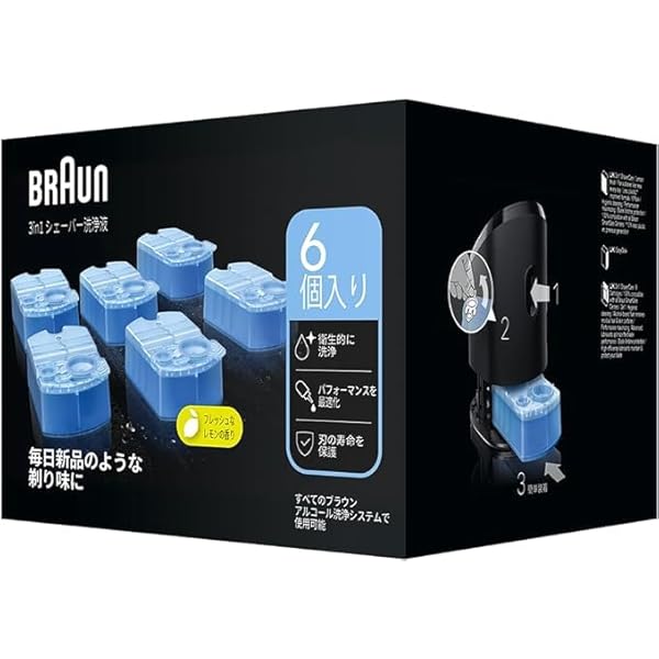 Amazon | BRAUN(ブラウン) クリーン&リニューシステム専用洗浄液